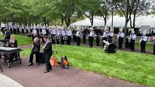 UMass Lowell Marching Band Pregame Performance