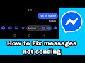 How to Fix Messenger messages not sending problem 2026
