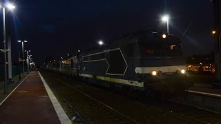 BB 67596 et BB 67455 sur le TER Paris-Laon