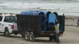 Voluntary evacuations on Galveston West End