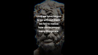 DO YOU REALLY NEED THAT? - Stoic quote - Seneca #Shorts