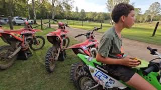 MX Life, vanlife camping \u0026 riding MX Farm first time #goodtimes #moto #vanlife #dirtbikes #foryou