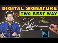 How to Make Your Signature Digital with Photoshop | Step-by-Step Tutorial