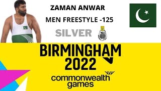 Zaman Anwar vs Amarveer Dhesi | Mens Freestyle-125KG | Commonwealth Games 2022 | Birmingham #cwg2022