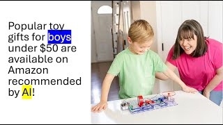 Top 3 Gifts for Boys Under $50 on Amazon | Fun, Creative, and Educational!