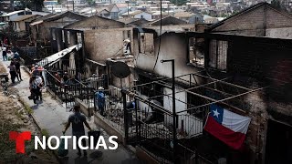 Chile decreta duelo nacional por los fallecidos en la ola de incendios | Noticias Telemundo