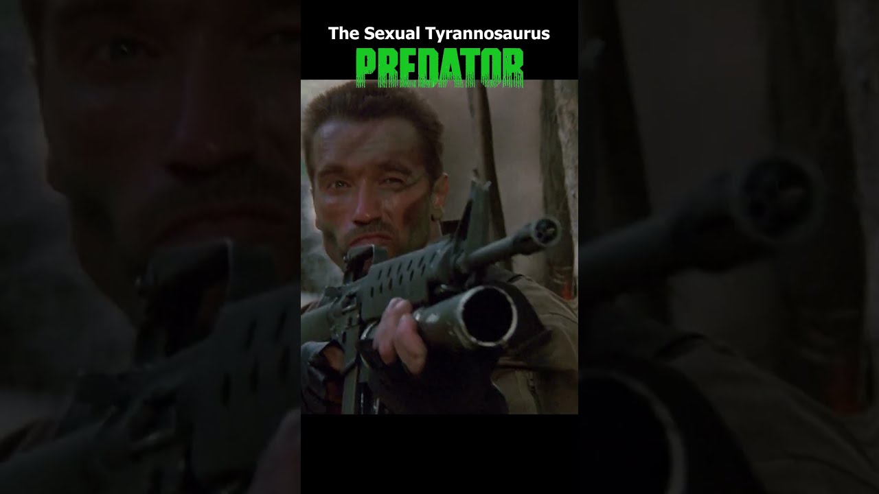 Sexual Tyrannosaurus: Blain + Mini-gun | Old Painless | Predator (1987 ...