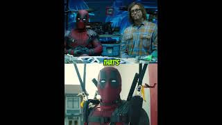 Did you notice that in DEADPOOL When Deadpool is creating...
