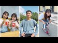 The rich and the poor walkie talkie - Homeless & Rich Kids 👧🏻📞🤣 Linh Nhi Su Hao #shorts by LNS