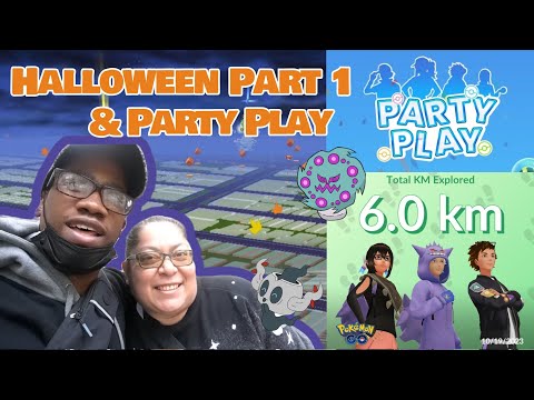 Party Play & Part 1 Of The Halloween Event in Pokemon Go