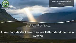 Quran Surah 101 Al-Qariah (German translation)