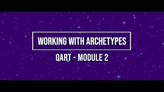 Module 2 (Part 1) - Working with Archetypes