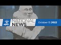 APTN National News October 15, 2022 – Offender release, Blackfoot human rights complaint