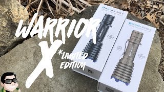 Olight Warrior X Limited Edition \u0026 Review!!