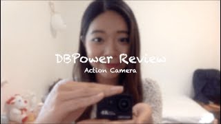 DBPower 4K Ultra HD Action Camera Review 試用評價