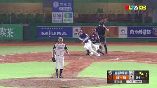 20170926 申皓瑋中外野牆前深遠飛球