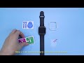 Upgraded Installation Video of EWUONU Clear Apple Watch Tempered Glass