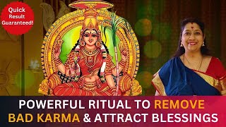 Karma Removal Magha Friday Powerful Ritual | Thaivelli | Shakti Awakening with Vidhyaa Prakash