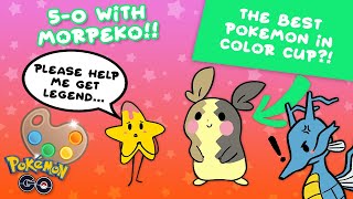 ONE-SHOT EVERYTHING! Is Morpeko the Answer to the RPS Color Cup Meta?! - Pokémon GO Battle League