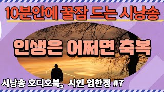 꿀잠 시낭송ㅣ시간을 담은 인생의 노래ㅣ10분 만에 마음이 편안해지는 시 감상ㅣ아름다운 힐링시ㅣ시인 엄한정 ㅣ 삶의 지혜ㅣ일곱번째