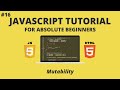 JavaScript for Beginners #16 - Mutability