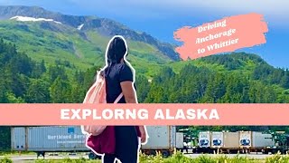 DRIVING ANCHORAGE TO WHITTIER - EXPLORING ALASKA