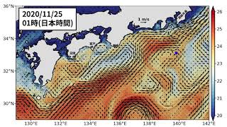 2020年12月3日までの黒潮「短期」予測