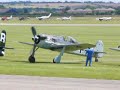 fw190 engine running at duxford flying legends 2007