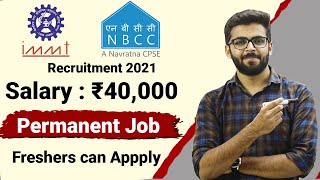 NBCC Recruitment 2021 | Salary ₹40,000 | Freshers Eligible | Permanent Job | Latest Jobs 2021