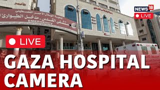 Israel Vs Hamas News LIVE | Live From Al Aqsa Hospital | Israel Palestine LIVE | Gaza Hospital  N18L
