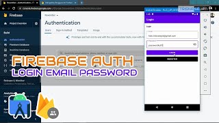 ANDROID STUDIO - FIREBASE AUTH (EP.01 - LOGIN EMAIL PASSWORD FIREBASE)