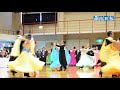 息ぴったり　華麗にダンス／八戸で競技会