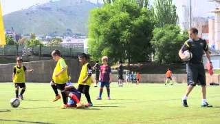 Amazing soccer Talent at FC Barcelona Enzinho from Santos.