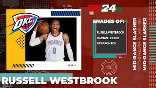 NBA 2K24 RUSSELL WESTBROOK BUILD GETS TRIPLE DOUBLES - CURRENT AND NEXT GEN BUILDS