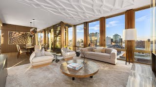 TOURING a Custom Duplex Penthouse With Amazing Southern Views of New York City | SERHANT. Signature