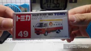 (絕版)Tomica unboxing no.49 Yamazaki Delivery Truck (1995years)