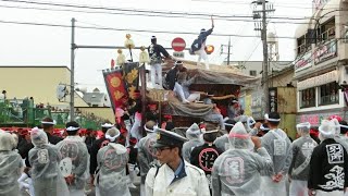 2017年 岸和田市 旧市だんじり祭り（春木南）