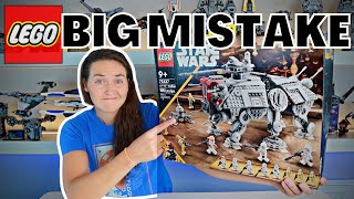 LEGO Star Wars AT-TE Walker Review! 75337