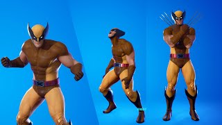Classic Wolverine skin unlocked Showcase with popular emotes & Dances