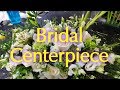 #Easy Bridal Centerpiece #florist #floristry #floristdesigner