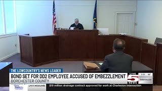 VIDEO: Judge sets bond for Dorchester Dist. 2 employee charged with embezzlement
