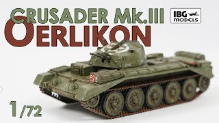 IBG Models' Crusader Oerlikon is insane! | 1/72 Model kit Build