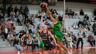 NBL1 action: Sydney's Jada Crawshaw vs Illawarra/Sutherland