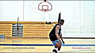 Back-To-Defender, Dribbling Spin Move, Bang-Bang Pullup Jumpshot Pt. 1 | Dre Baldwin