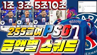 [FC온라인] 255급여 PSG 금액별 스쿼드 (1000억~10조)