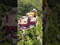 Drone Footage of a Castle on the Hills, Lisbon  #short #shorts