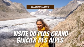 On le visite avant qu'il ne disparaisse... Glacier d'Aletsch - Eggishorn - Märjelensee