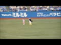 つばくろうｖｓバファローベル　試合前のあいさつ対決　2012.5.19