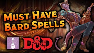 Discover the Top 5 Bard Spells for D&D 5e in 2024!