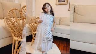 Baby Girl Eid Dresses 2025 || Baby Girl Fancy Dresses || Latest Baby Sharara Gharara Designs